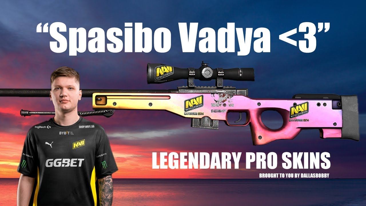 Legendary pro skins - S1mples AWP Fade 