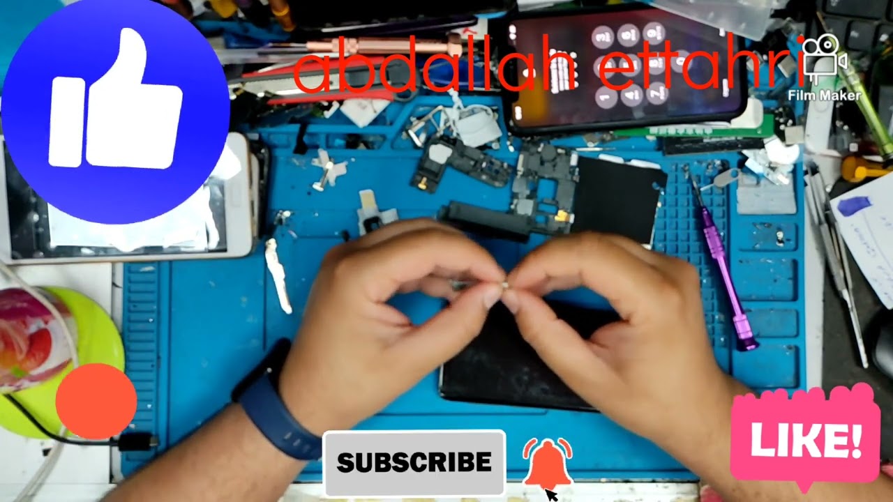 S8 إصلاح الشاشة سامسونج جالاكسي Samsung s8 change afficheur