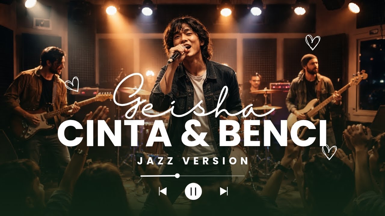 GEISHA - CINTA DAN BENCI | COVER AI VERSI JAZZ