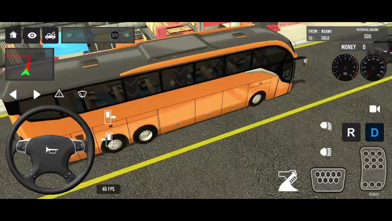 🥰 Indonesia Coach bus driving | Euro bus simulator 2025 Android gameplay#1