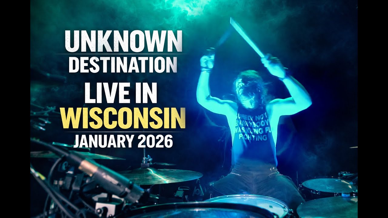 Slaughter &ndash; &ldquo;Unknown Destination&rdquo; (Live Drum Cam) | Wisconsin &ndash; January 2026 - Jordan Cannata