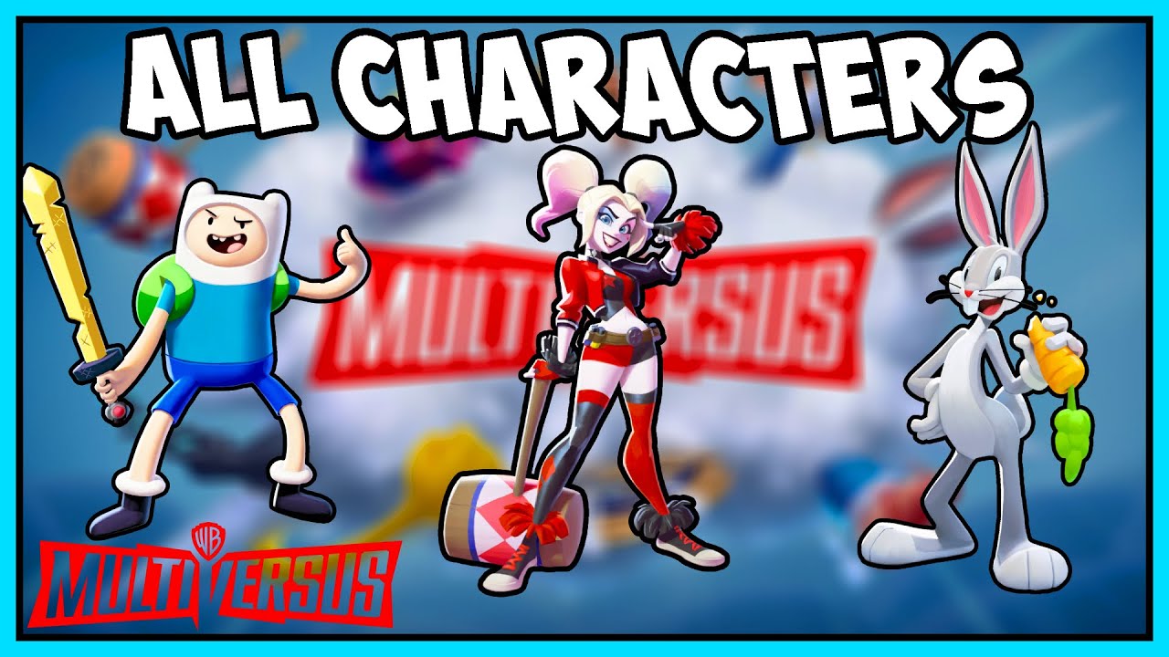 ALL MULTIVERSUS CHARACTERS REVEAL!