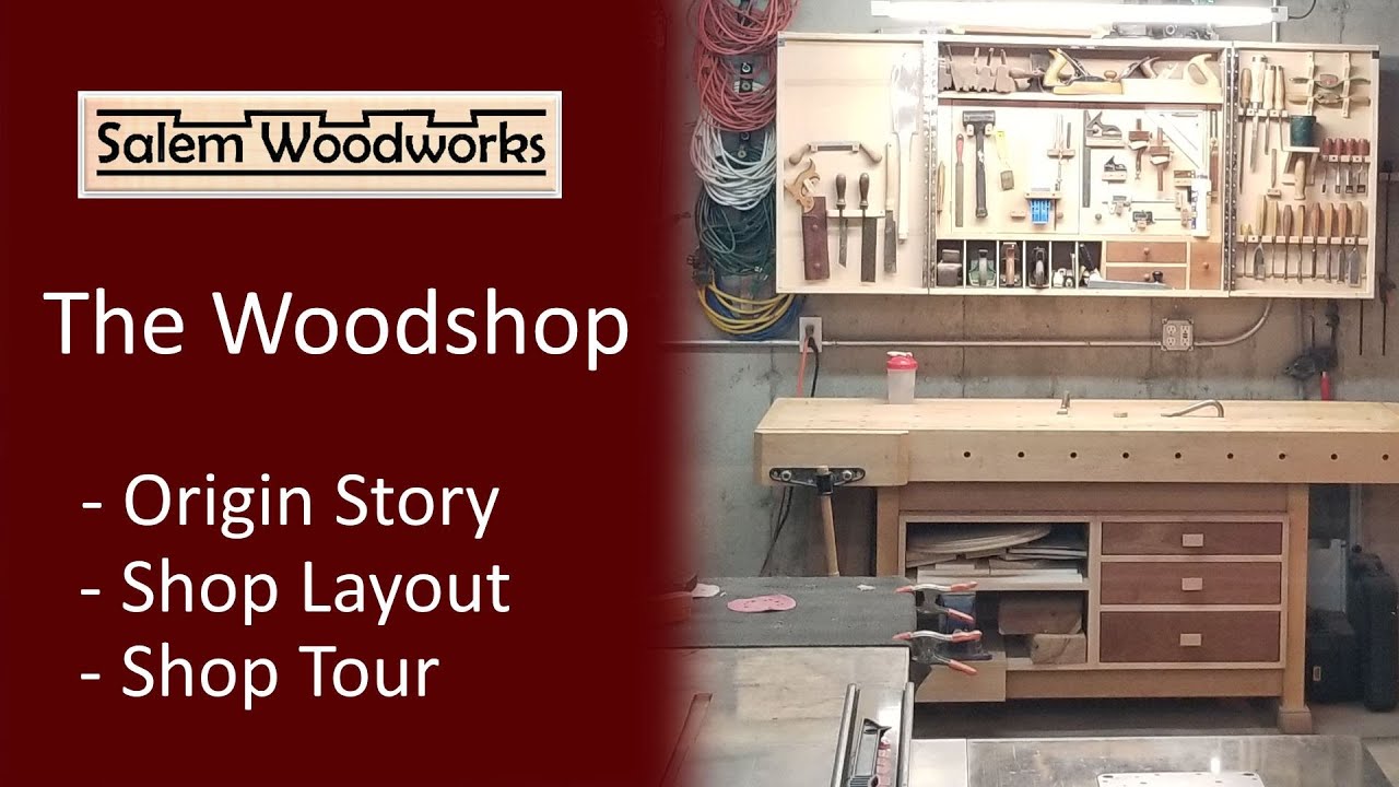 Wood shop construction, layout and a shop tour