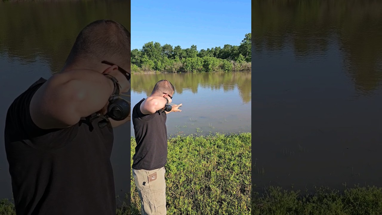 How to fish with a slingshot