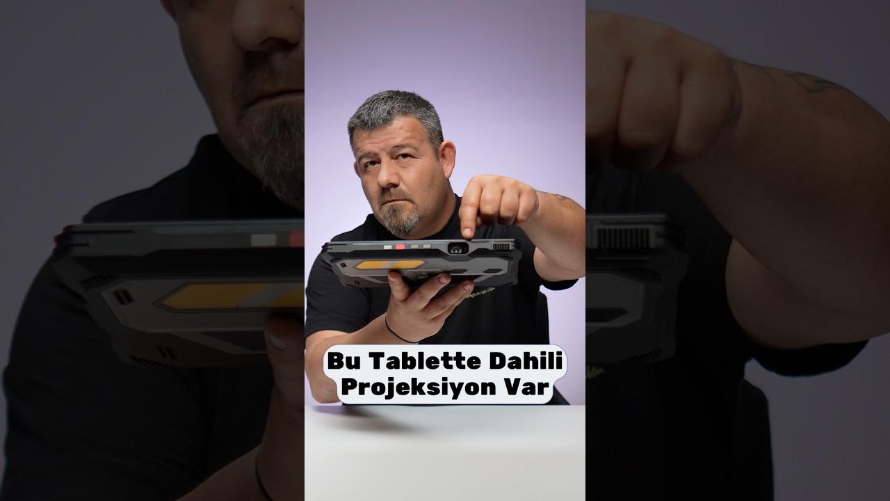 Bu Tablette Dahili Projeksiyon Cihazı Var Tank Pad Ultra