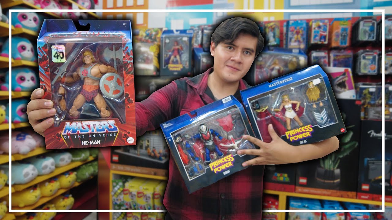 Vamos por las Nuevas Figuras de HE-MAN del 40 Aniversario de Mattel 💪🔥 | El Tio pixel