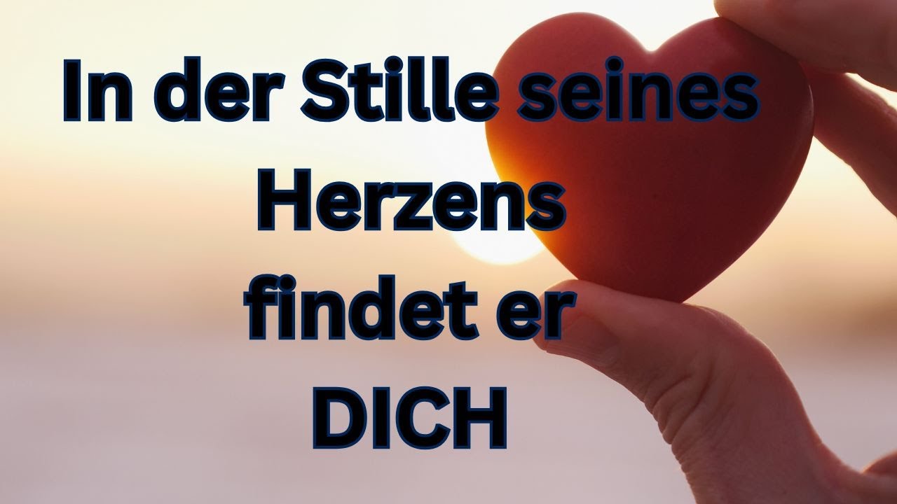 💖Wenn er die Augen schließt, beginnt er dich zu fühlen💖