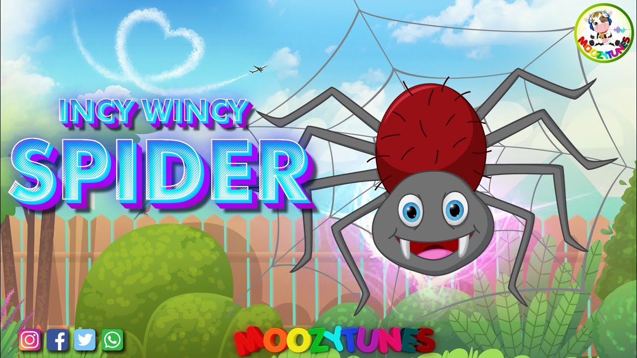 Incy Wincy Spider | English Nursery Rhymes And Songs | #itsybitsyspider #incywincyspider #kidsfun