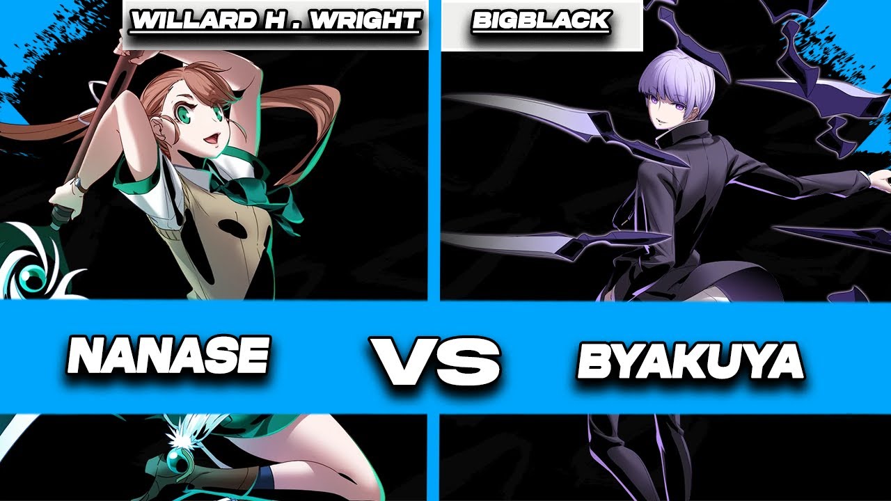 Under night in birth 2 sys:celes, Nanase vs Byakuya (Willard H Wright vs BigBlack) Netplay (アンダーナイト)