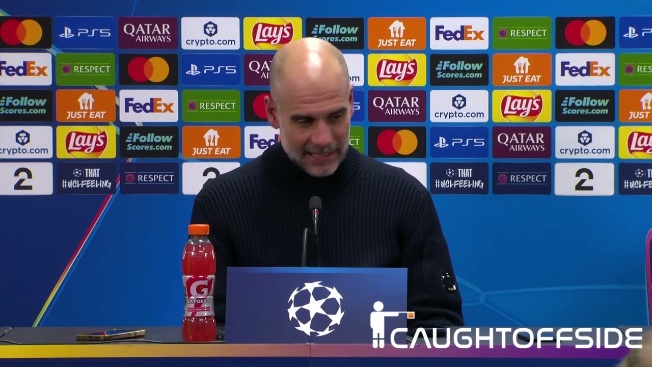 Pep Guardiola post Bodo/Glimt vs Manchester City full press conference © UEFA 2026