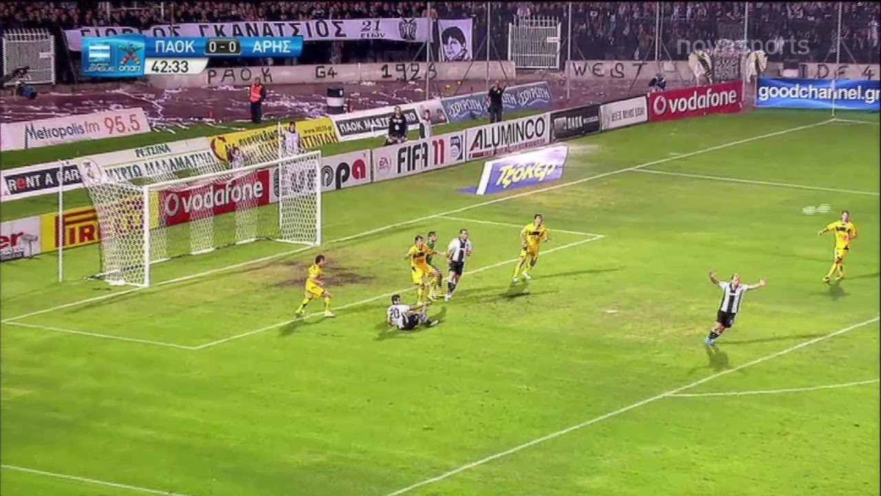 ΠΑΟΚ - Άρης(0-1), 03/10/2010