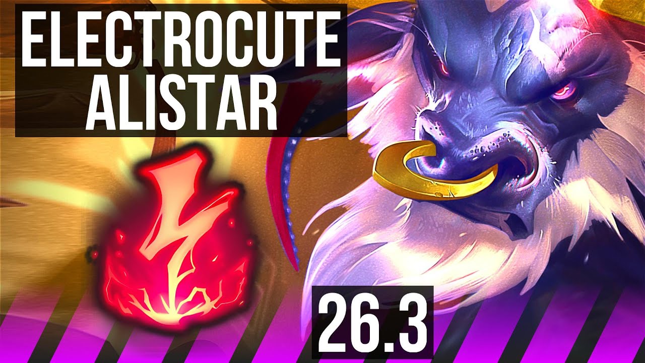 ALISTAR & Twitch vs PYKE & Lucian (SUP) | 24K damage, Electrocute | NA Grandmaster | 26.3