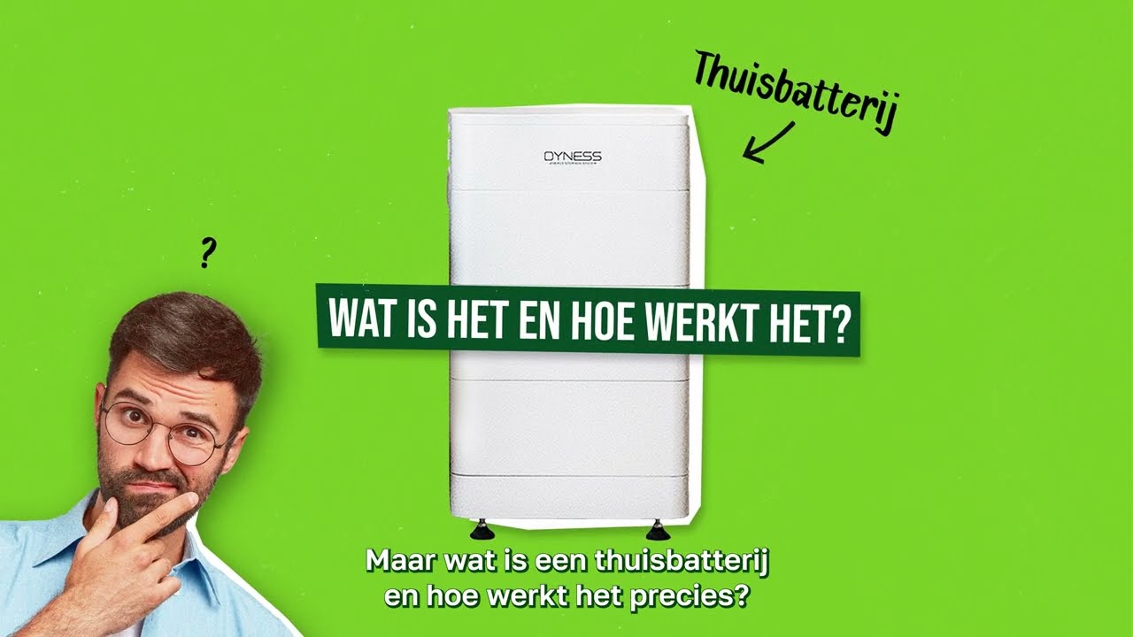 Zo werkt een thuisbatterij - alles over stroom opslaan in huis 🔋