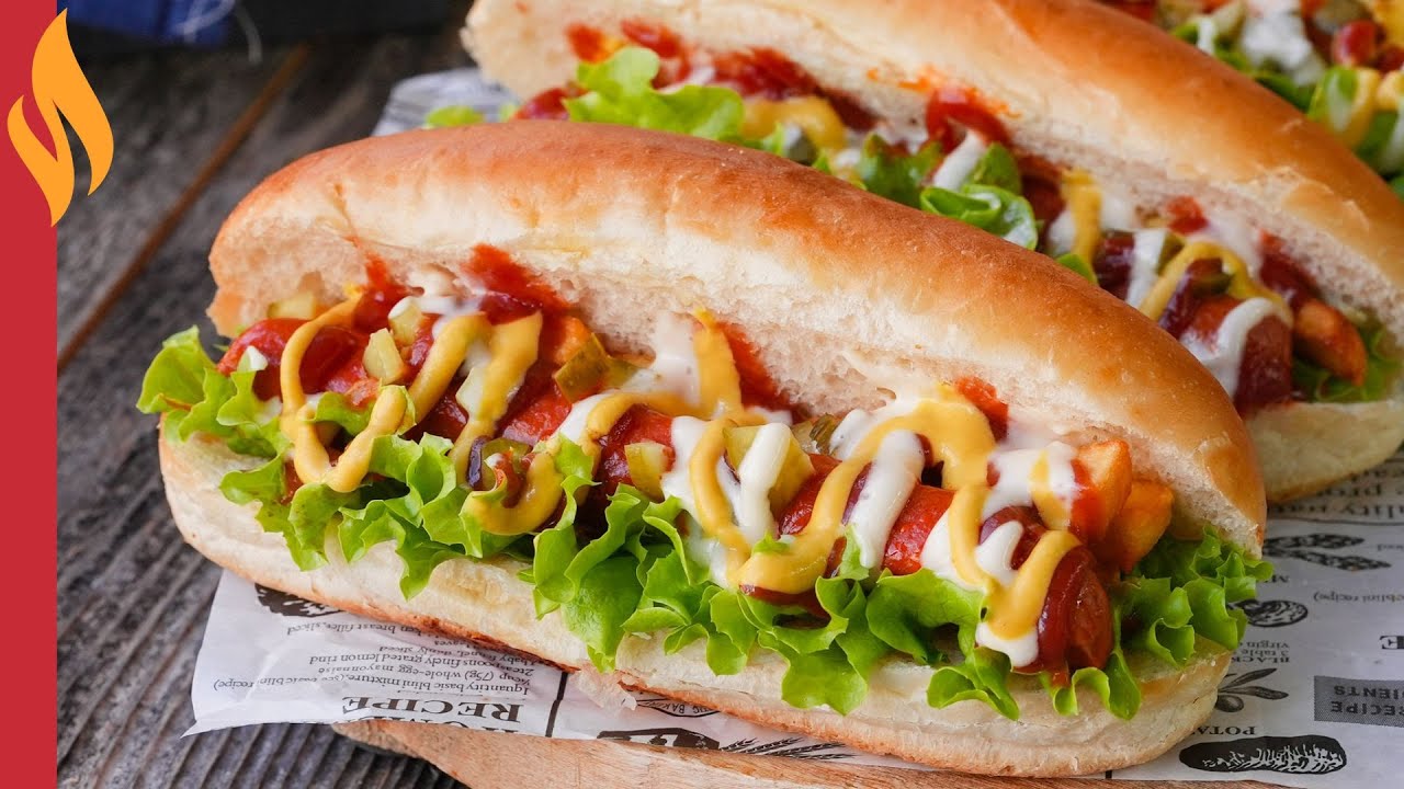 EVDE YAPABİLECEĞİNİZ EN İYİ SOSİSLİ SANDVİ&Ccedil; 🤩🌭