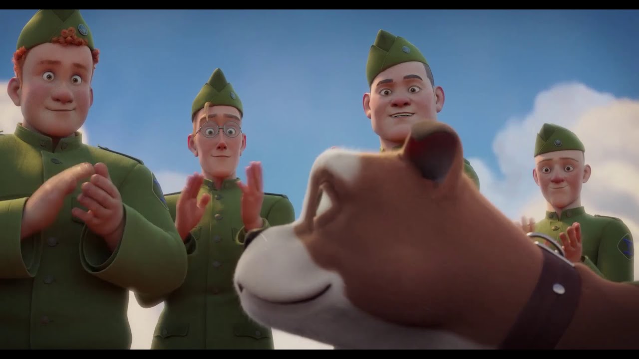 GEORGE S. PATTON'S SHORT APPEARANCE... Sgt  Stubby An American Hero (2018)