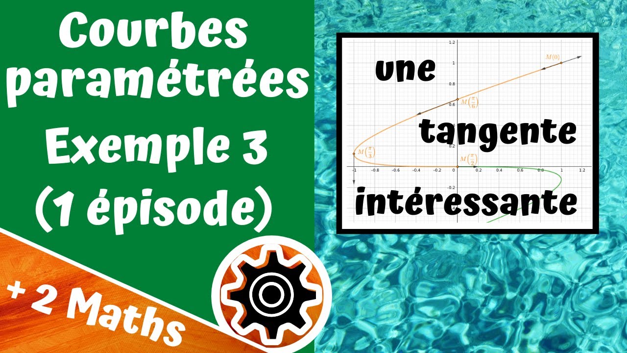 Courbes paramétrées - Exemple 3
