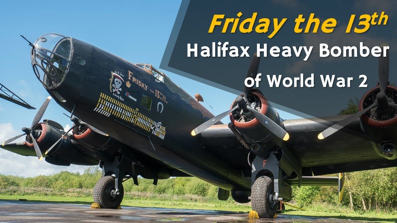 'Friday the 13th' - Halifax Heavy Bomber [HP Halifax 1/2]