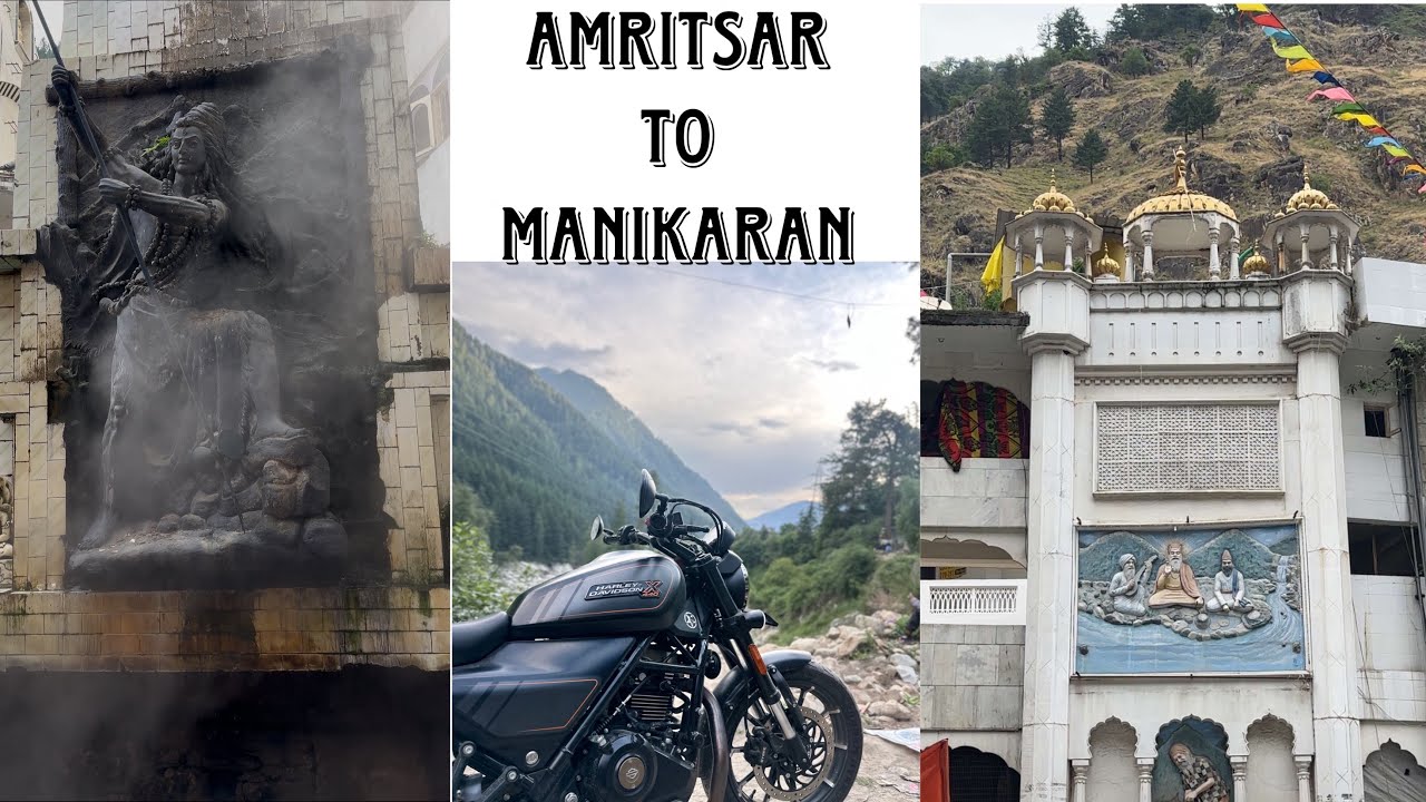 Amritsar to Manikaran Sahib on a Harley Road trip