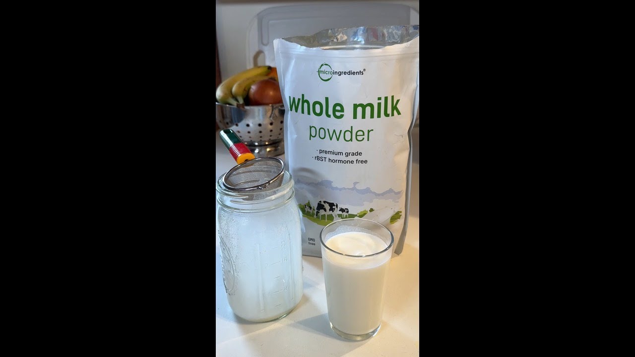 No Fridge Needed This Milk Powder Is a Game Changer | Micro Ingredients