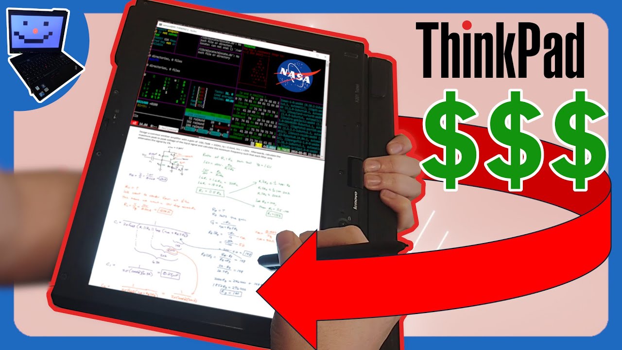 Этот планшет ThinkPad стоит в ТЫСЯЧИ долларов дороже, чем оригинальный iPad (планшет ThinkPad X201)