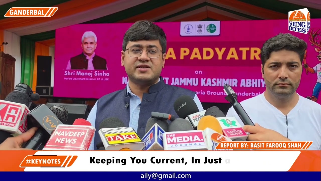 Ganderbal Ready for Historic Pad Yatra, LG Manoj Sinha to Lead the Walk