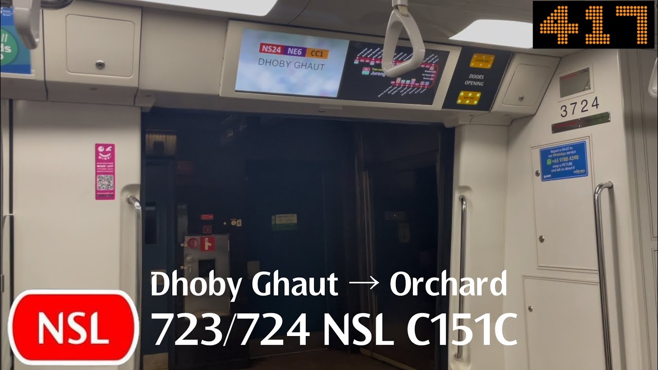 [SMRT] C151C 723/724 Dhoby Ghaut to Orchard - Joyride