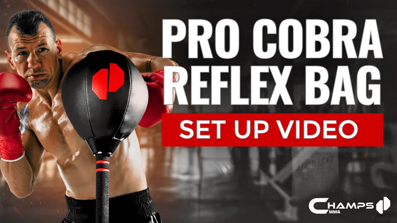 Champs MMA Pro Cobra Reflex Bag Setup Video