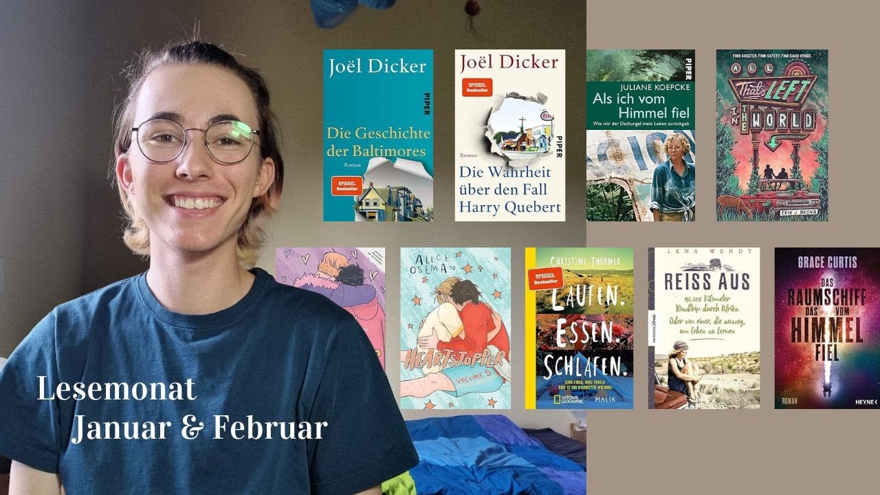 Reisen, die Liebe & mehr als eine Katastrophe | Lesemonat Januar + Februar