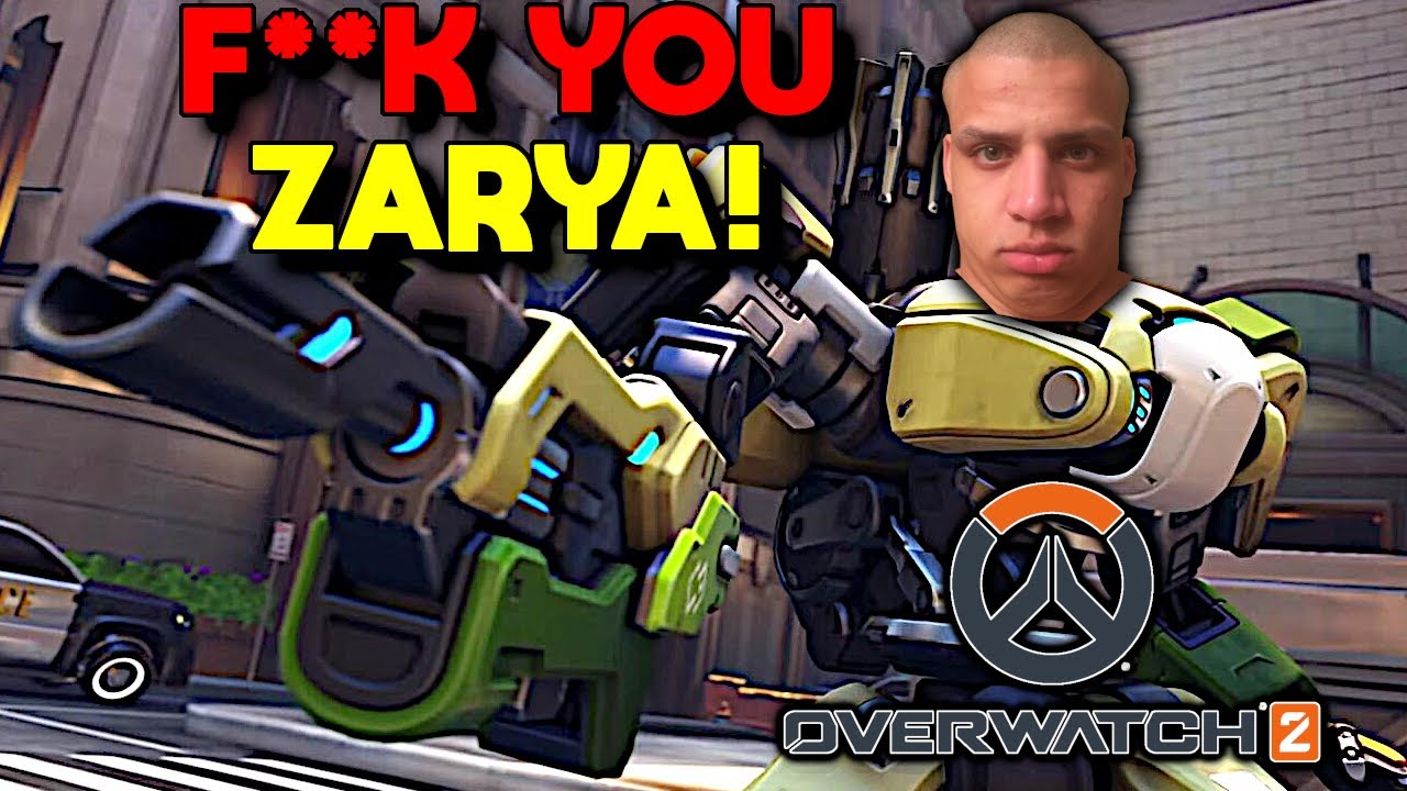 Tyler1 the BEST Zarya Counter in Overwatch 2