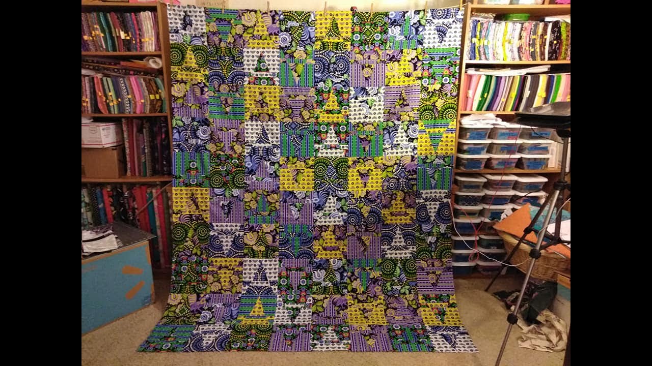 "Topple" (Free Layer Cake 10" Squares Pattern)