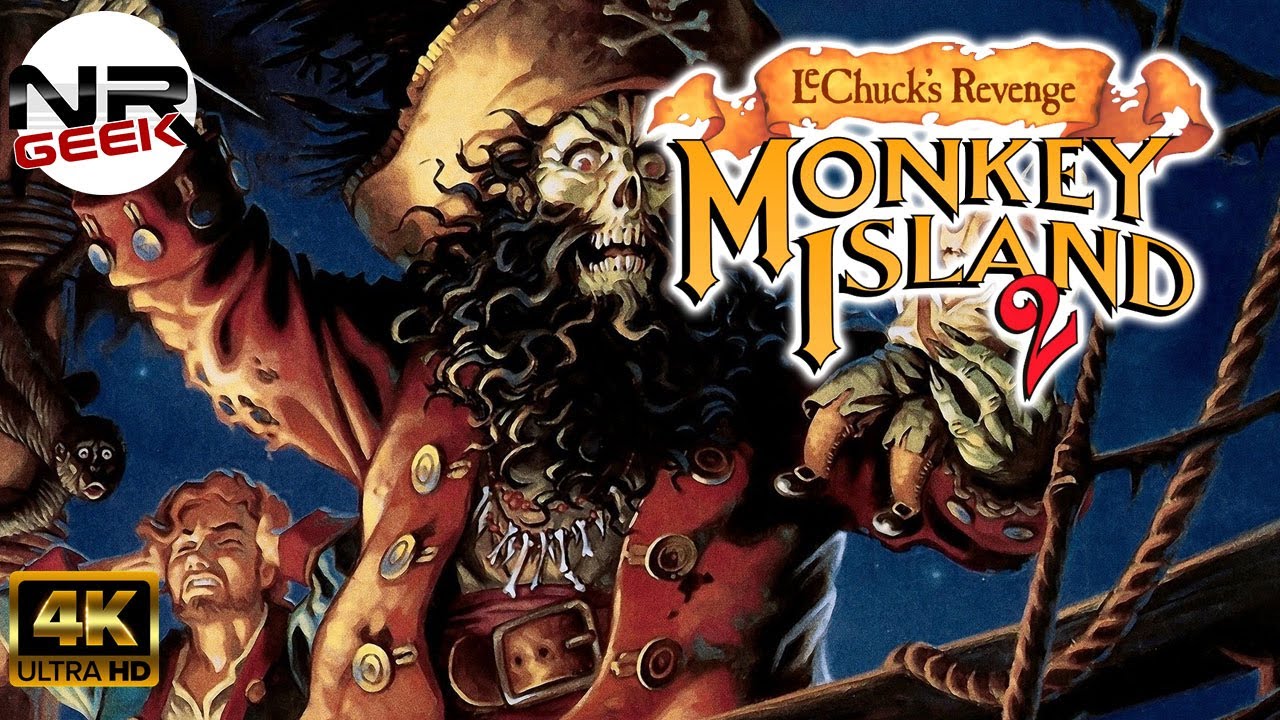 (4K) Monkey Island 2 - LeChuck's Revenge - To bylo grane #121 (Stare Retro Gry)