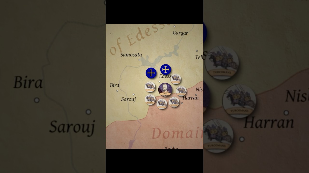 Zengi's Brutal Conquest of Edessa in 1144