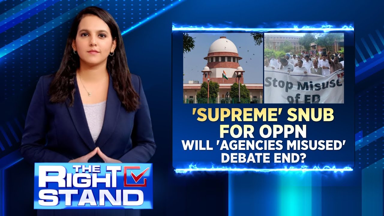 'Supreme' Snub For Oppostopm: Will 'Agencies Misused' Debate End? | Supreme Court | English News