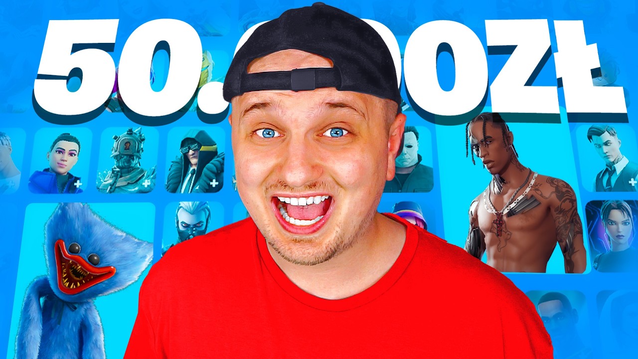 KONTO Z PONAD 1000 SKINÓW W FORTNITE