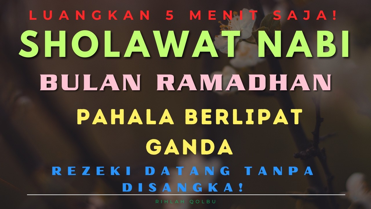 Sholawat Jibril Penarik Rezeki Paling Dahsyat & Merdu | Pembuka Pintu Rezeki Ramadhan 2026