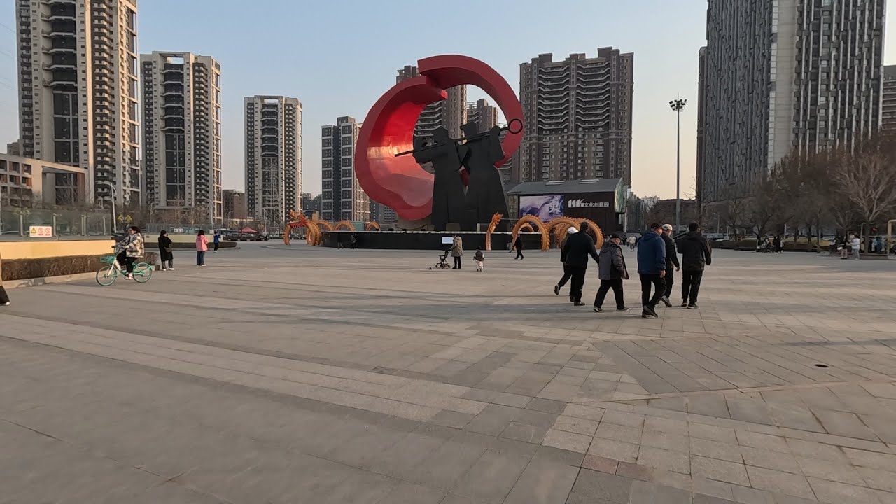 沉浸式徒步漫游：辽宁省沈阳市，从铁西重型文化广场到宜家家居-Walking Tour