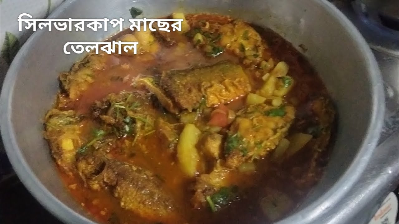 আজ ১.৫ কেজি ওজনের সিলভার্কাপ মাছের তেলঝাল বানালাম সবাই আঙুল চেটে খেলো।