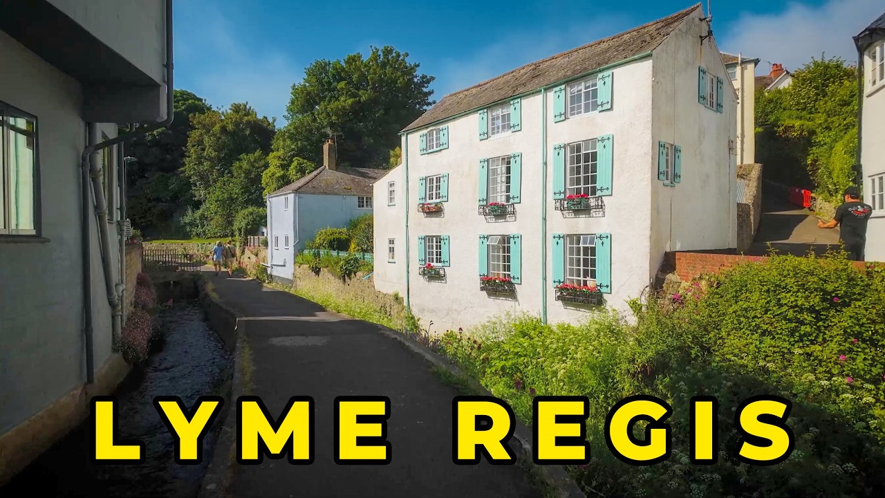 The prettiest parts of Lyme Regis