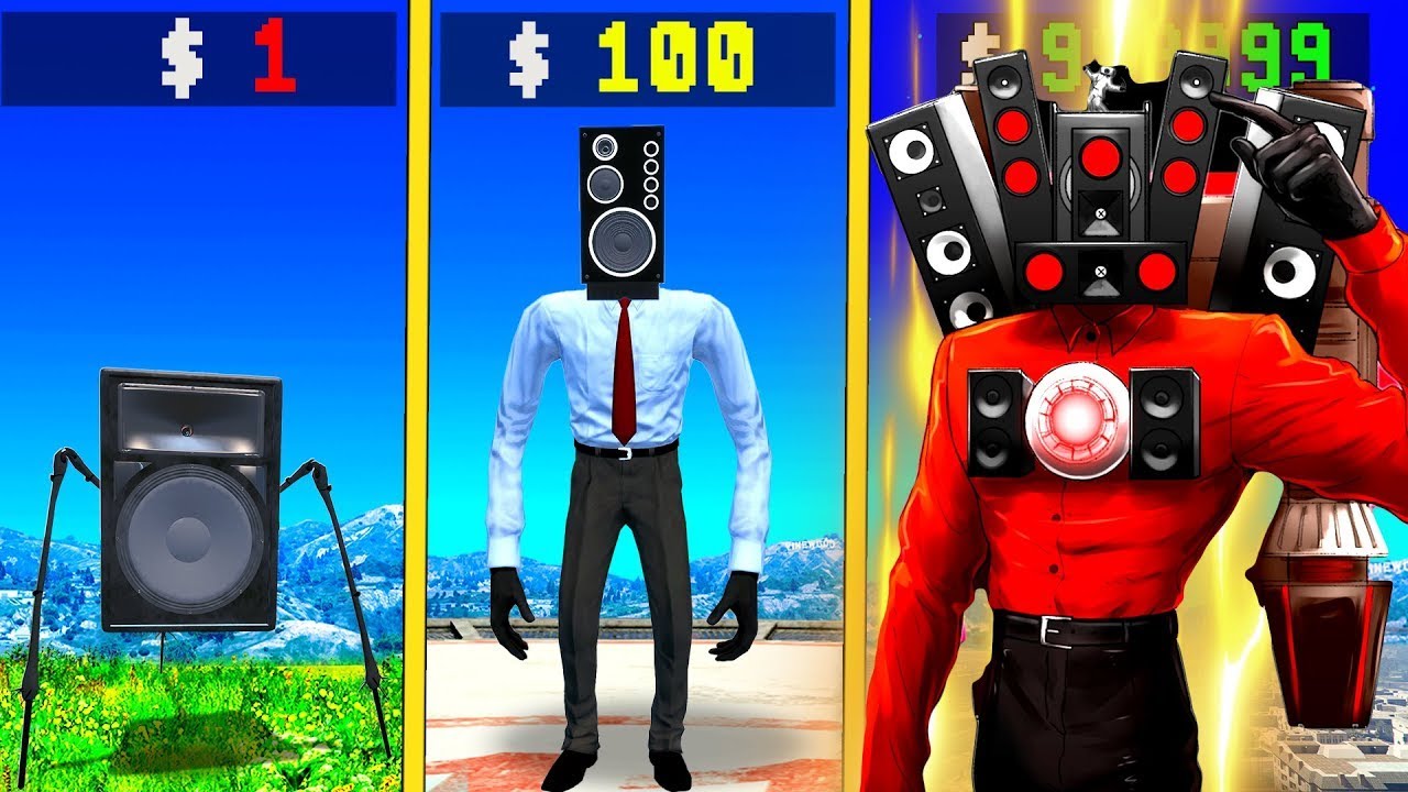 Upgrading SPEAKERMAN to GOD TITAN SPEAKERMAN in GTA 5 | Gta 5 tamil | Skibidi Toilets | Gta 5 mods