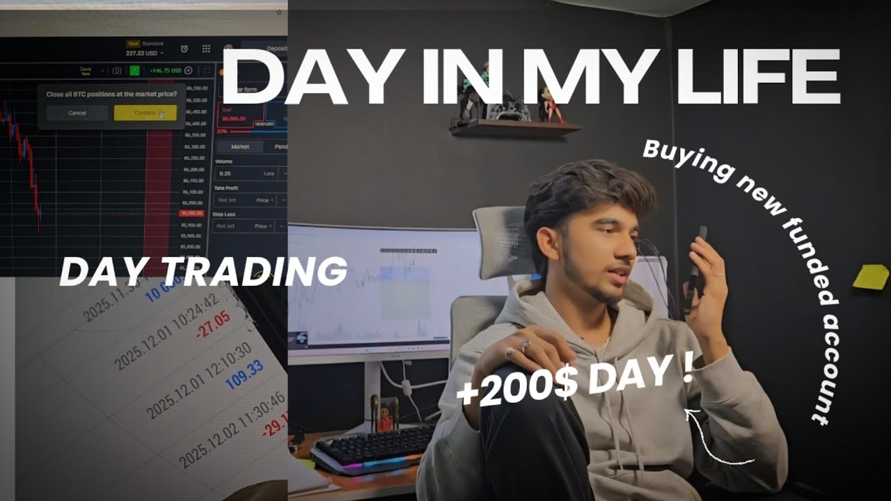 200$ DAY Realistic Day in the Life of a Forex trader | GOD MODE TRADING #stockmarket #forextrading 