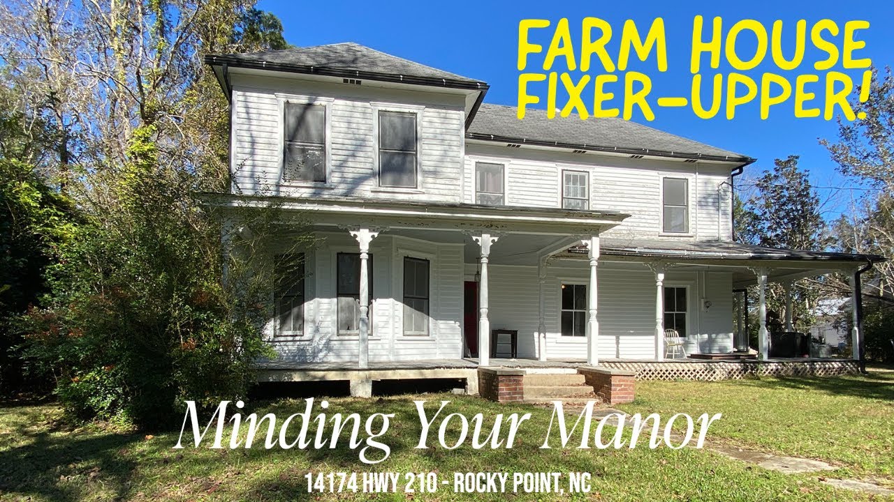 Minding Your Manor: Farm House Fixer-Upper FOR SALE