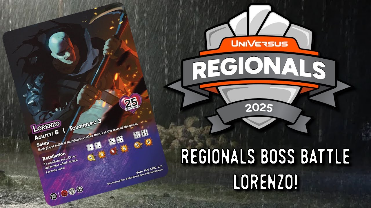 Lorenzo Critical Role Boss Battle Live at Albuquerque Regionals
