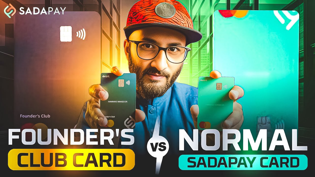 💳 SadaPay Founder Club Card 🆚 Sadapay Normal Card in 2025 - How to Your SadaPay Debit Card in 2025!🎉
