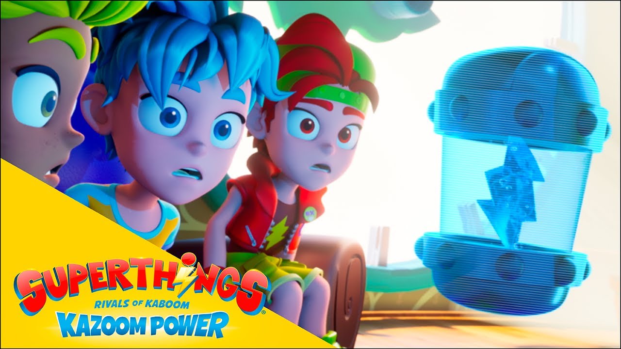 Kazoom 💥 SUPERTHINGS KAZOOM POWER 💥 #kreskówki #serial #kazoom #Kreskówkidladzieci @CartoonitoPL