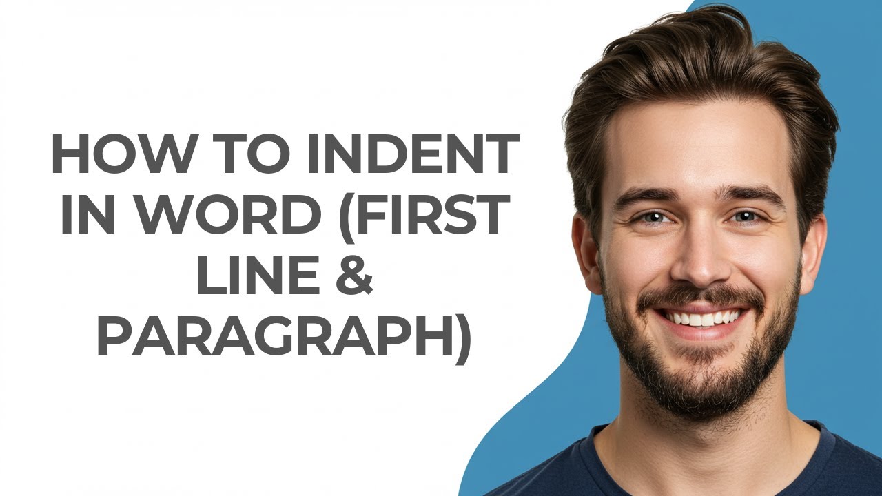 How To Indent In Word (First Line & Paragraph) - GUIDE!