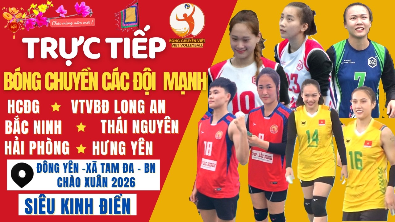 🔴🏀Trực Tiếp 13/03/ 2026 Bóng Chuyền Các Đối Mạnh QG|Bóng Chuyền Việt