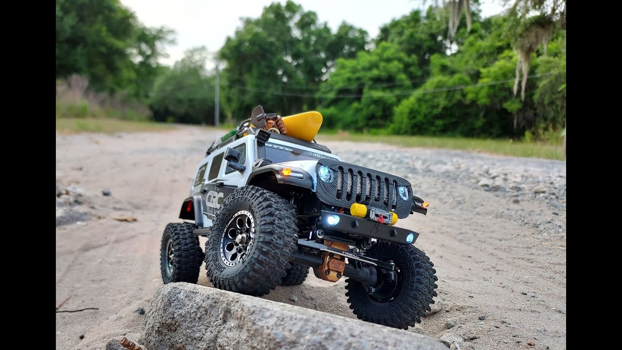 Axial SCX 24 Jeep Wrangler JLU Treal EMax Upgrades