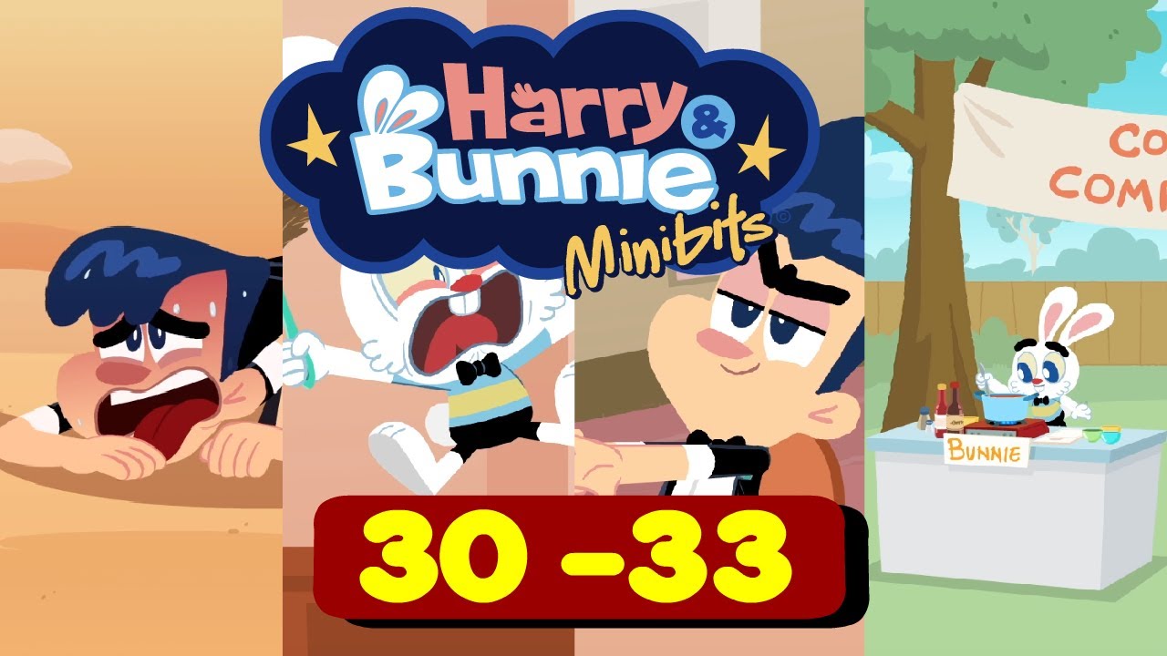 Harry and Bunnie Minibits #shorts Compilation (30-33)