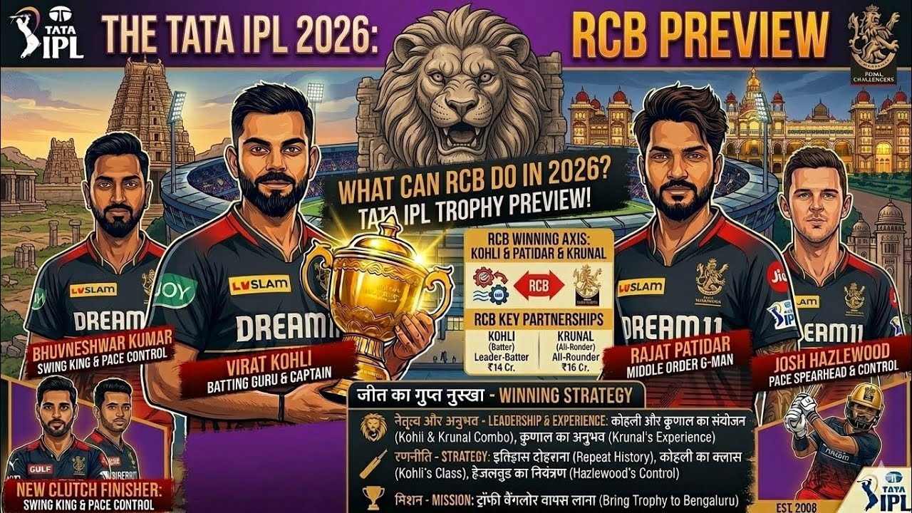 RCB Team SWOT Analysis 💥 Strength Weakness Explained | IPL 2026