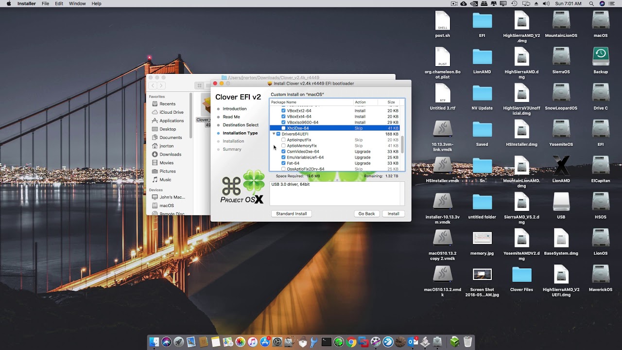 Installing Clover r4449 as Legacy